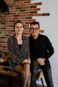 Couple Bouroumeau décorateurs d'intérieur MH DECO