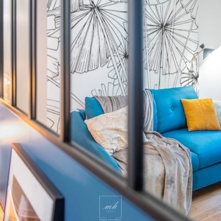 Rénovation d'u studio avec un petit budget dans le 18e arrondissement de Paris par MH DECO