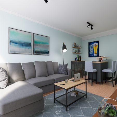 Un appartement valorisé avant la vente à Plaisir par MH DECO