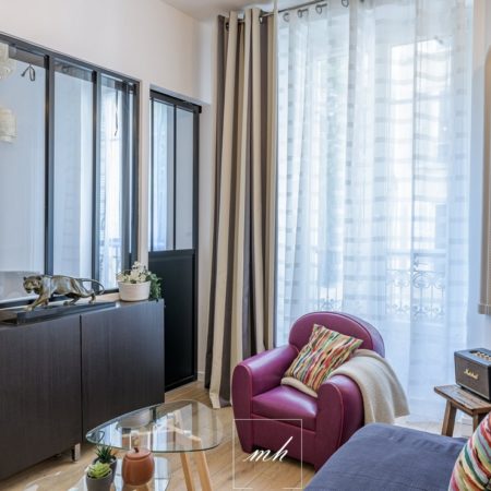 Rénovation d'un appartement parisien par MH DECO