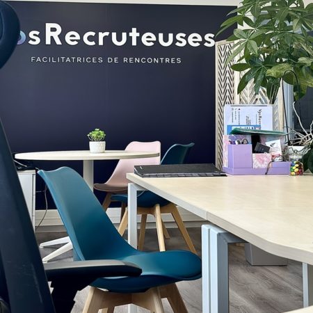 Agencement décoration de bureaux pour un cabinet de recrutement par Mareva Marty, architecte d'intérieur à Montauban