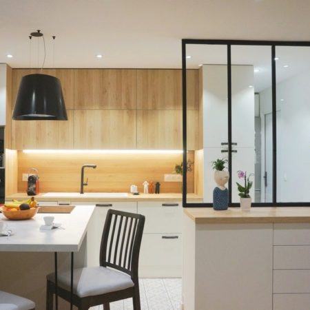 Rénovation de cuisine par Pauline Ferga, architecte d'intérieur MH DECO