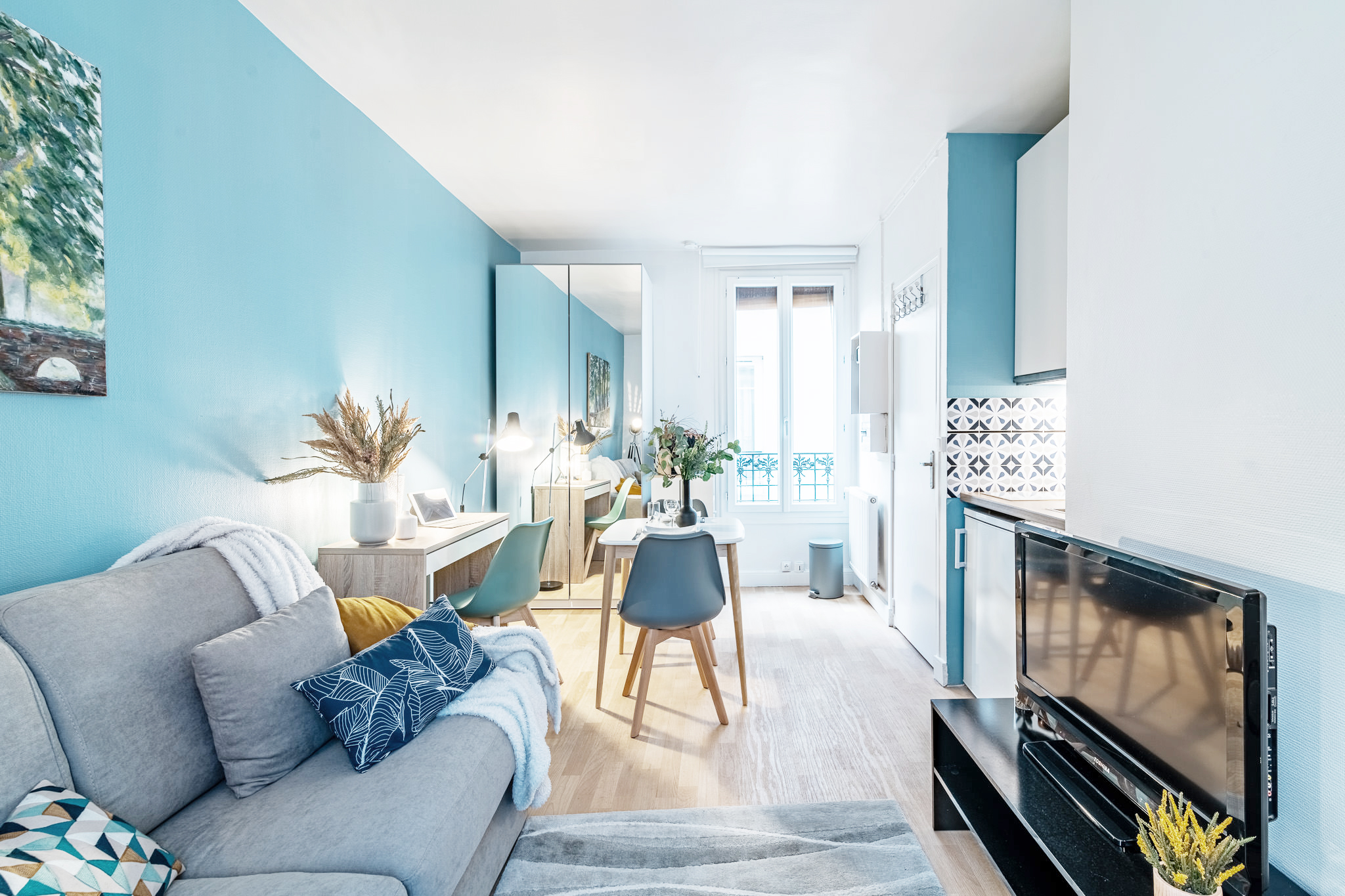 studio-chartres-cuisine.jpg » alt= »Cuisine contemporaine conçue par architecte d’intérieur Chartres